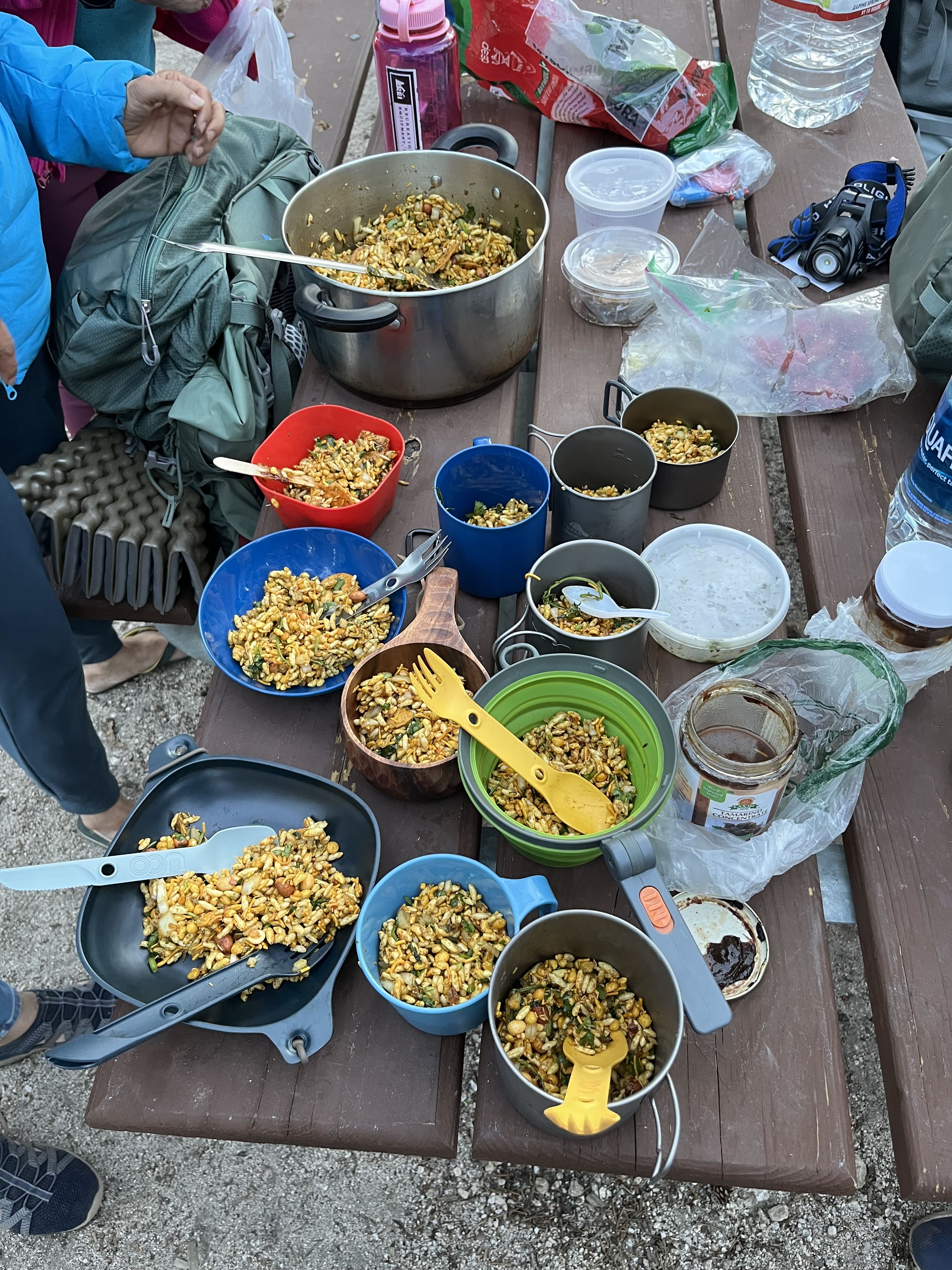 Bhel at Trailhead