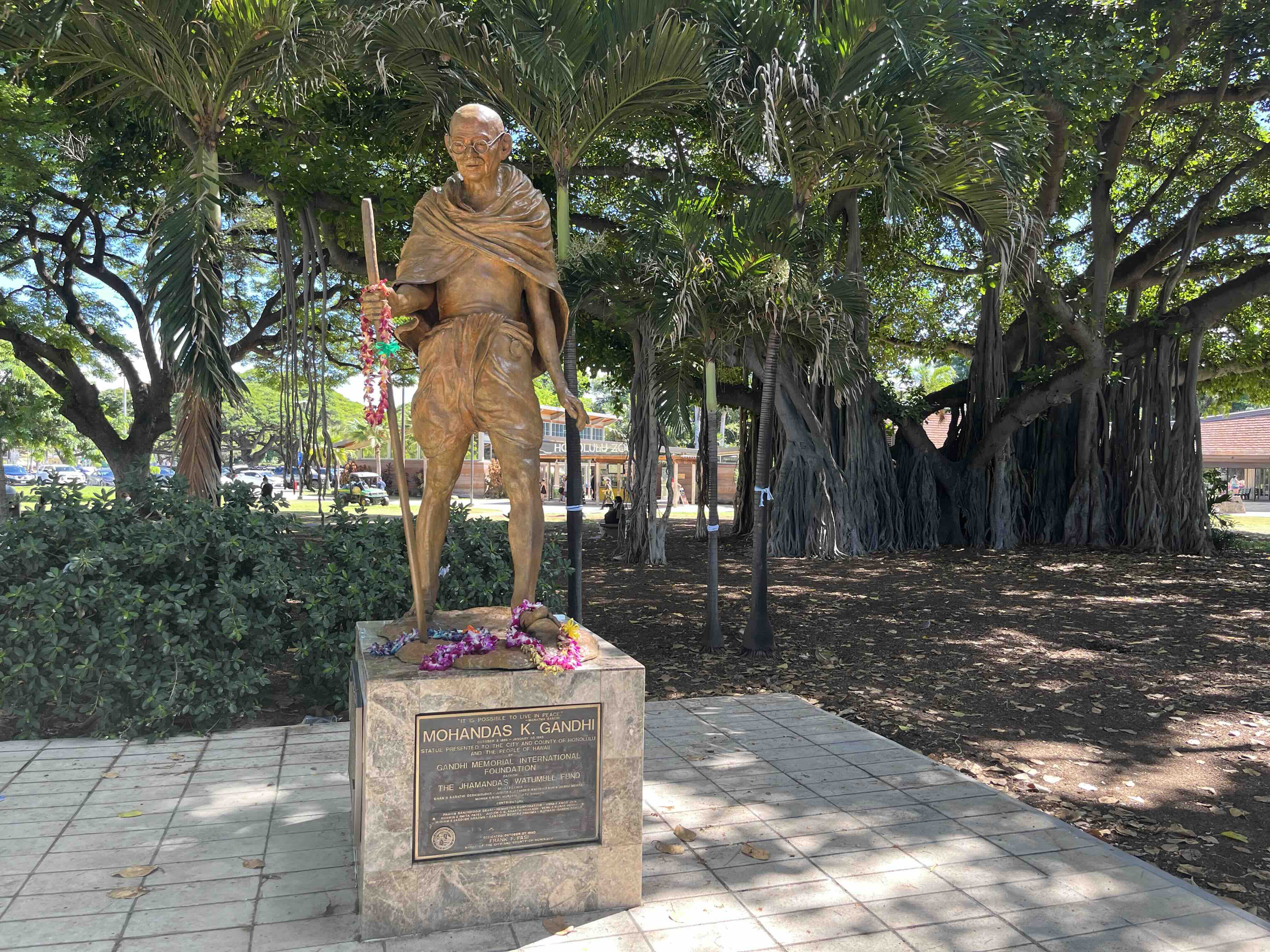 Gandhi-Statue