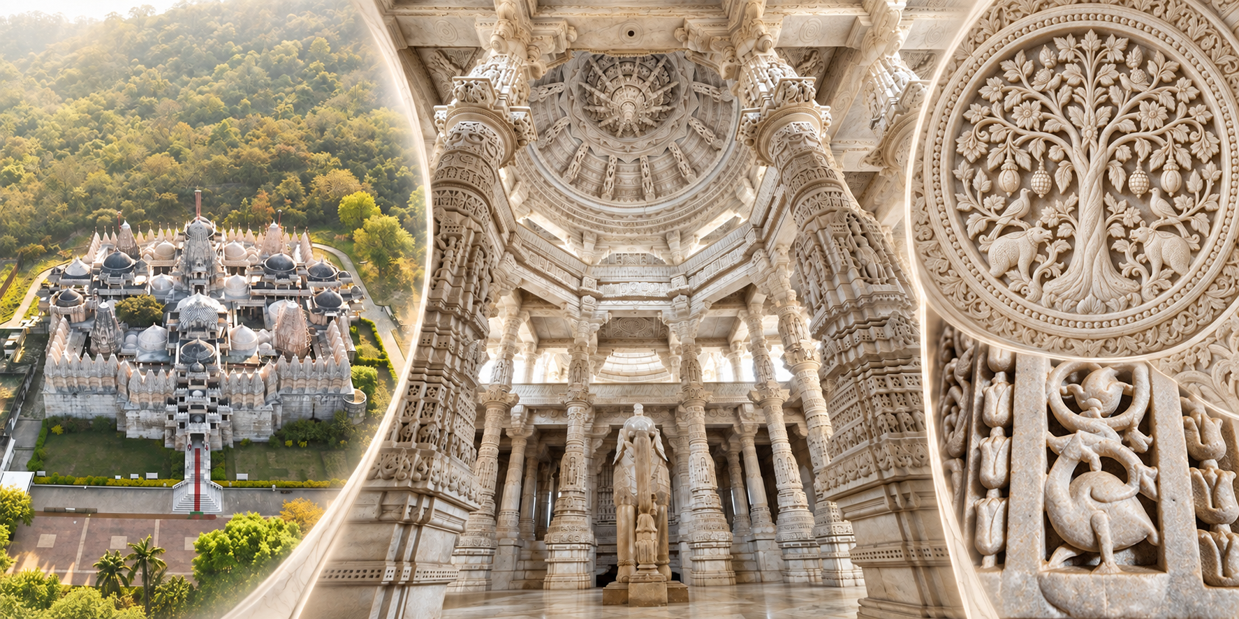 Ranakpur from whole to detail