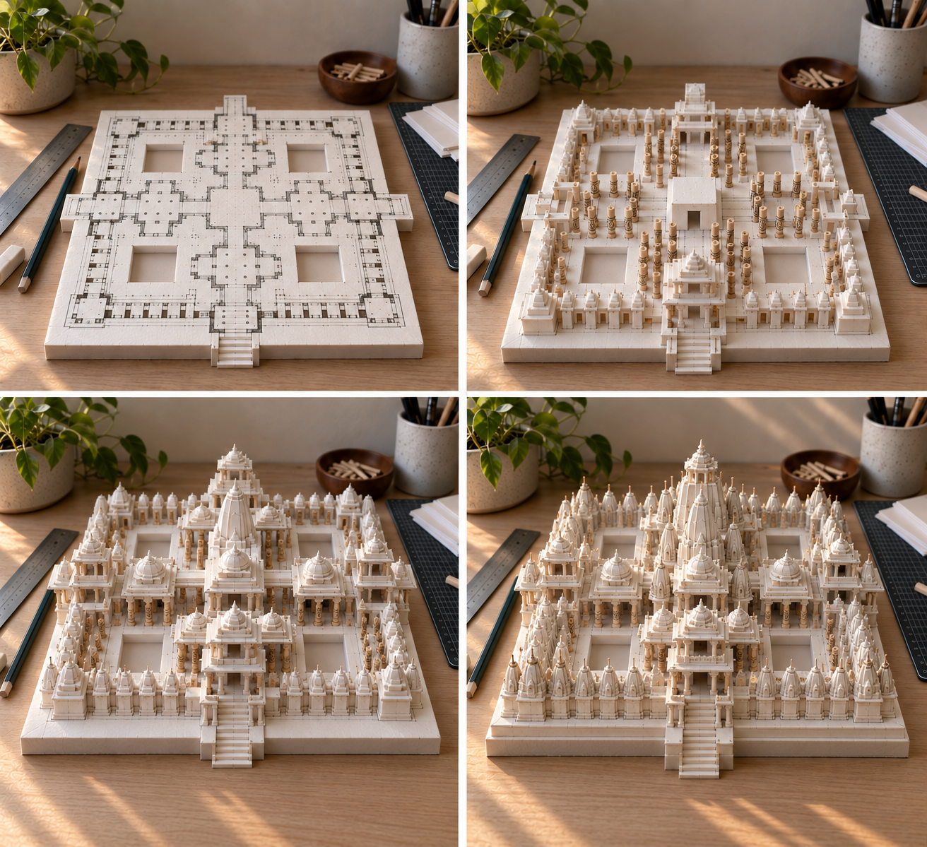An interpretive model of Ranakpur's plan
