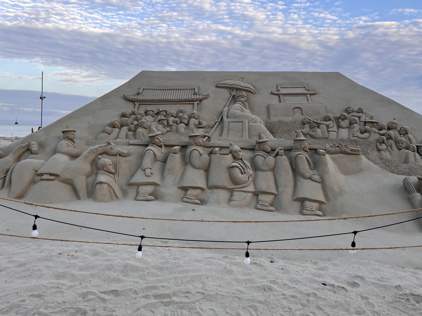 Evening at Haeundae Beach