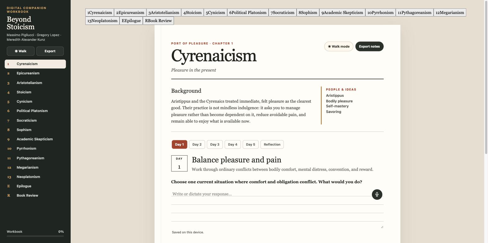 Beyond Stoicism screenshot